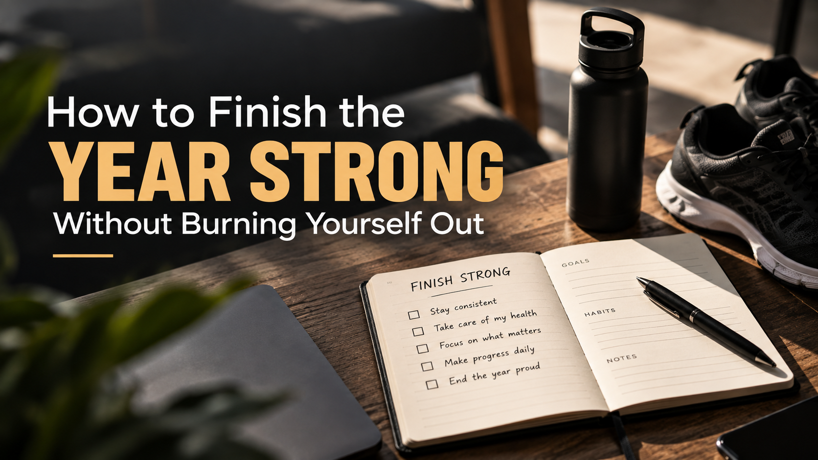How to Finish the Year Strong Without Burning Yourself Out