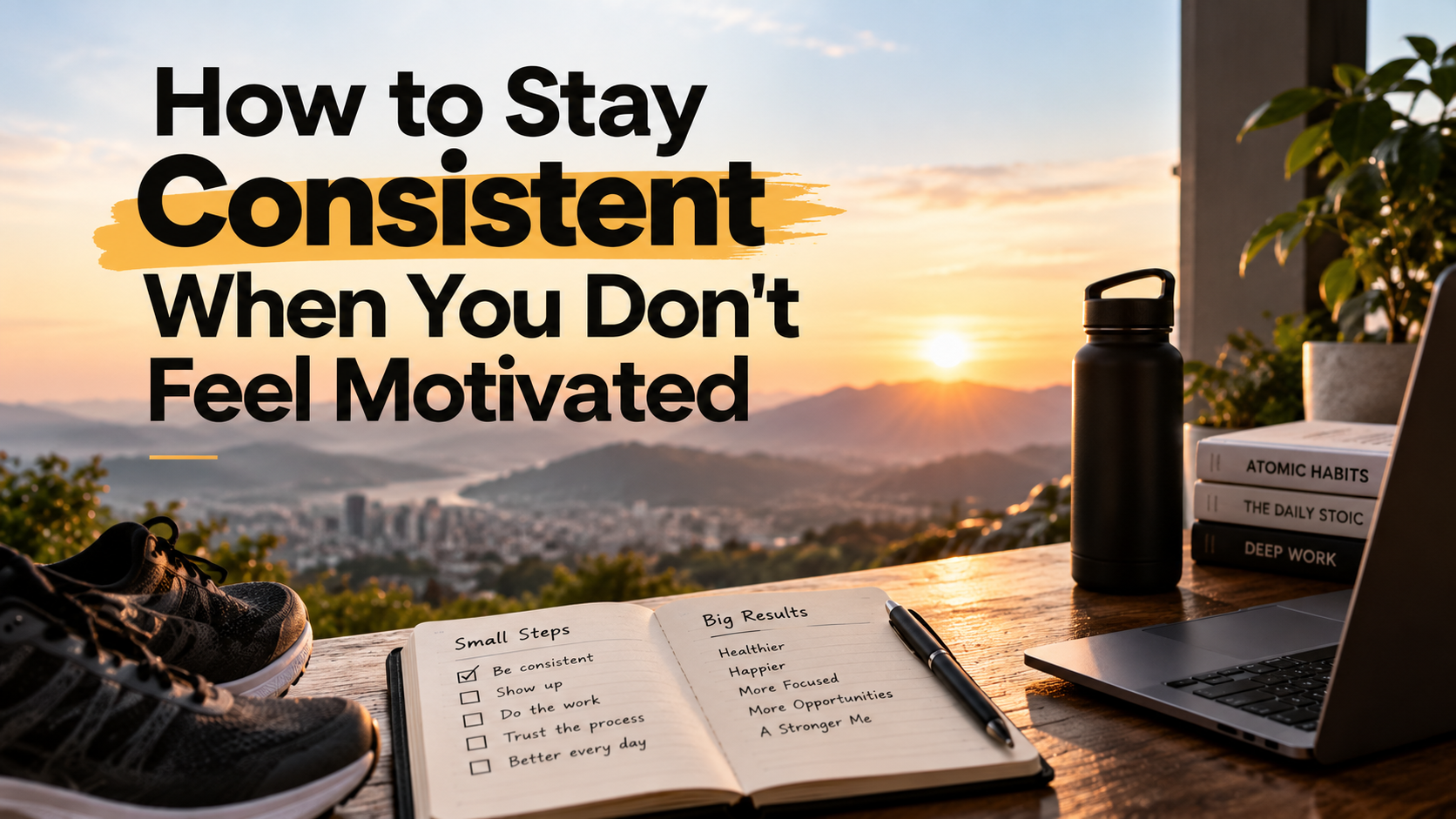 How to Stay Consistent When You Don't Feel Motivated