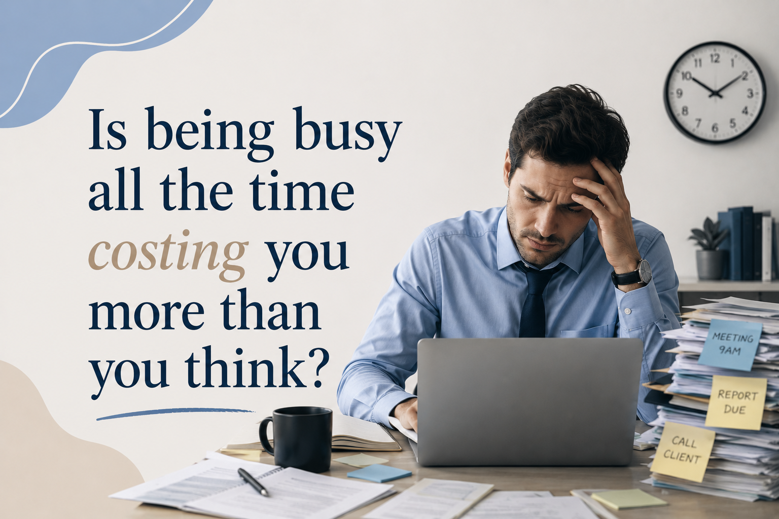 The Hidden Cost of Always Being Busy